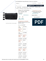 Adesso ACK-5010UB-00 Mini Trackball USB Keyboard Amazon - Com.mx Electrónicos