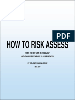 How To Risk Assess