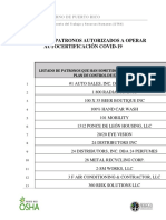 Registro de Patronos Autorizados Autocertificacion