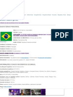 Brasil - Dados Gerais, Demográficos, Moeda e Geografia - Sua Pesquisa