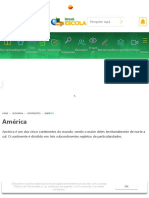 América - Dados Gerais e Lista de Países - Brasil Escola