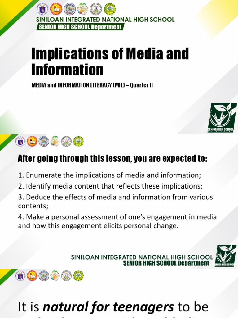Media and Information Literacy Impacts | PDF