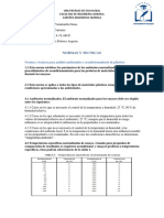 Normas y Técnicas para Analizar Plasticos