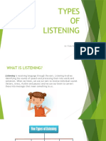 Types of Listening
