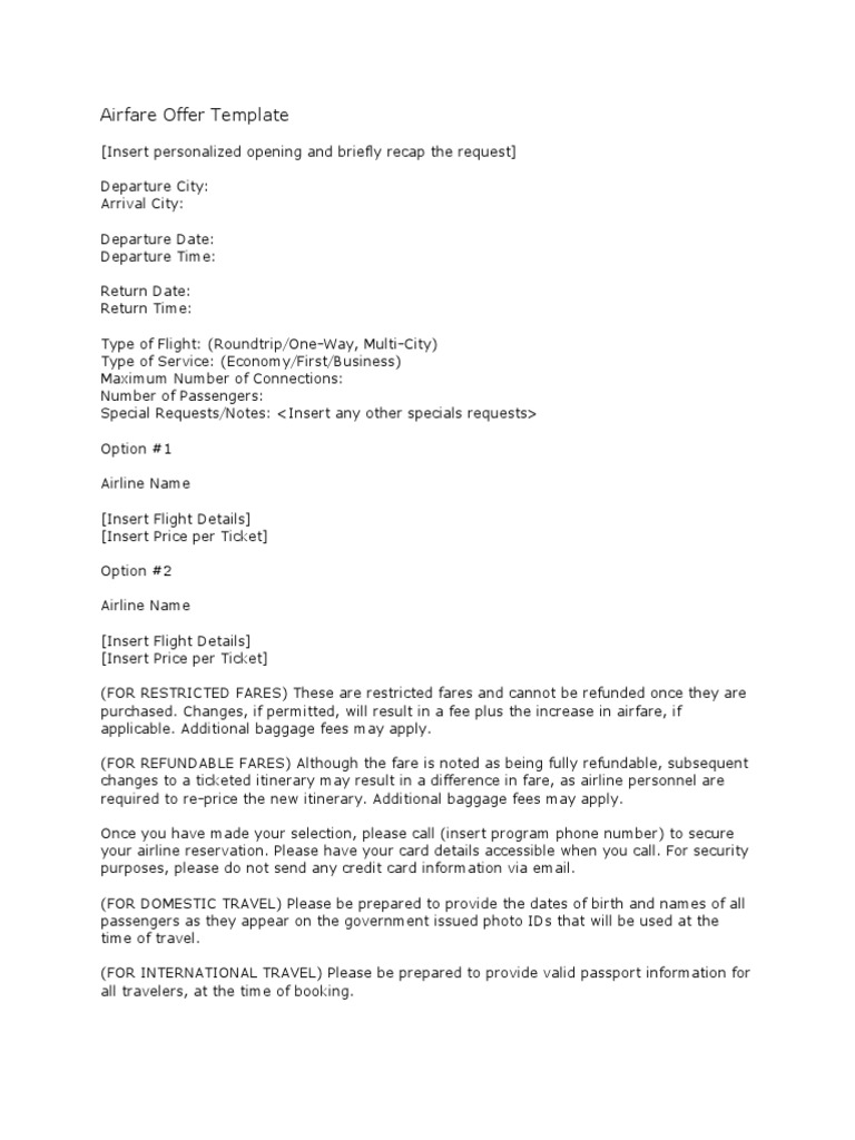 airfare-offer-template-pdf