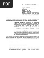 ALEGATOS FINALES ARBITRAJE