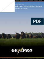 Catálogo GENPRO Carne 2018-19