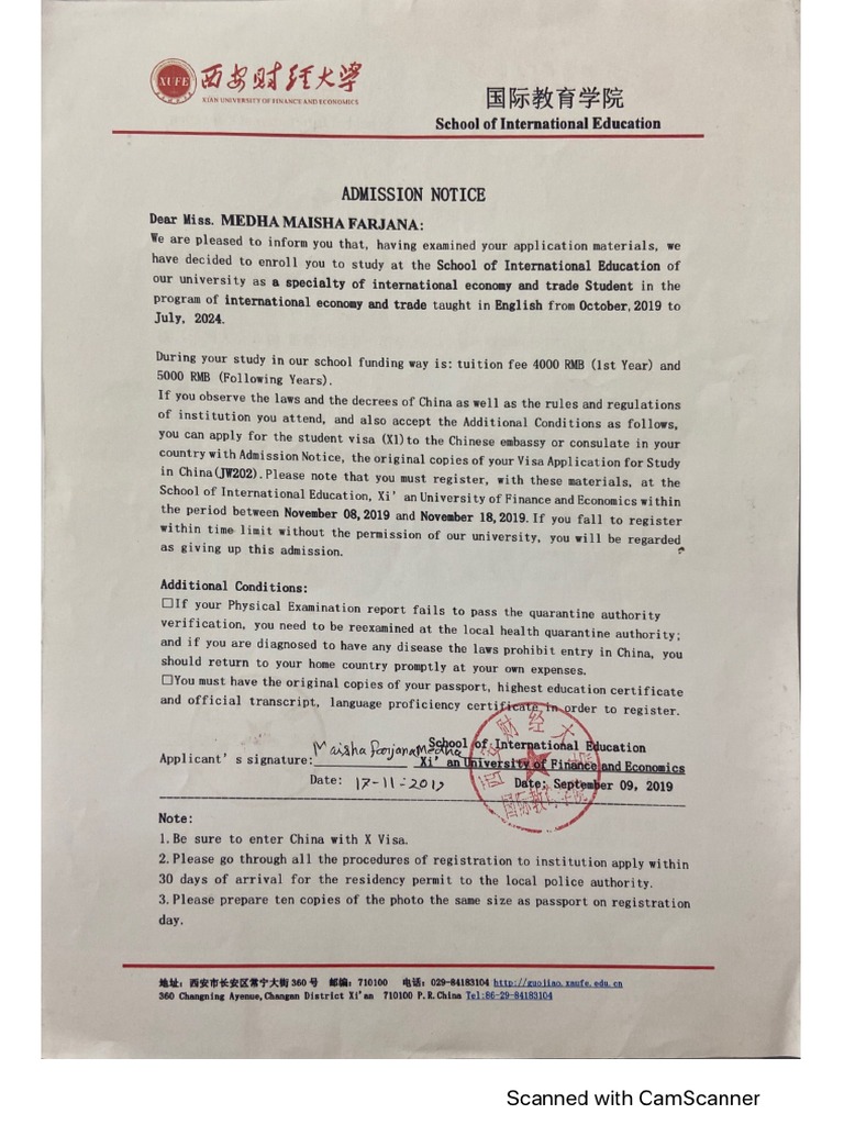 Student Information PDF