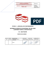 Informe de Ensayos de Material de Relleno Fundo La Encantada - R0