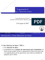 Programación 2 - Unidad 1 - Parte 1 - Slides