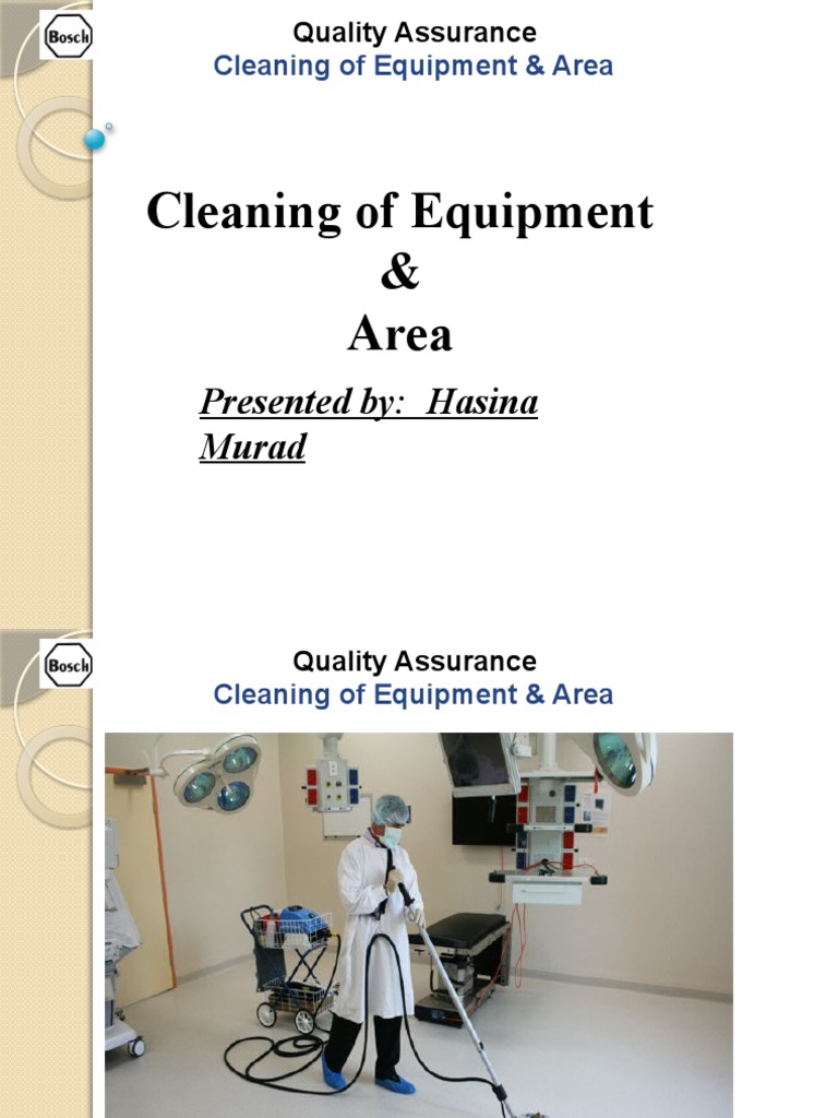 Equipment Cleaning and Sterilization Protocol | PDF | Sterilization ...