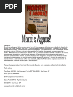 Morri e agora_Vera Lúcia Marinzeck de Carvalho