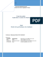 Rapport Final-Etude de La Performance Des Étudiants À L'université