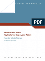 Sailendra Pattanayak, Expenditure Control Key Features