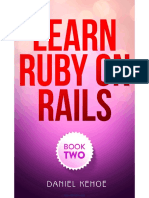 Learn Ruby On Rails - Book Two