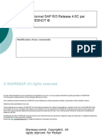 GU - SAP 46C - Modification D'une Commande