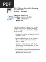 Bruce Alexander - 802.11 Wireless Network Site Surveying and Installation-Cisco Press (2004)