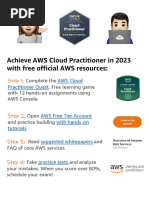AWS Certified Cloud Practitioner Cheat Sheet Guide | PDF | Cloud ...