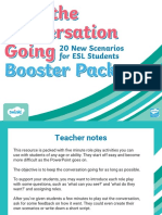 T Eal 1647637819 Keep The Conversation Going Booster Pack 20 Speaking Challenges For Esl - Ver - 3
