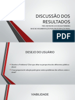 Análise de viabilidade, praticabilidade e plano de implementação de solução de design thinking