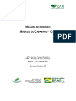 Manual de Cadastro Ambiental Rural - CAR