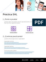 Pruebas SHL de capacidades analíticas e inductivas