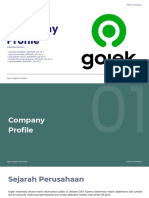 Data Company Profile and Mockup - Gojek
