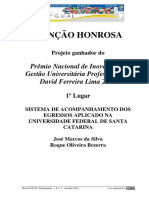 Acompanhamento dos Egressos na Universidade Federal de Santa Catarina