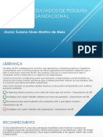 Análise Da Pesquisa de Clima Organizacional