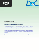 Plantilla Descripcion Detallada Requisito