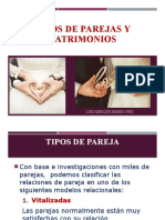 Tipos de Parejas y de Matrimonios