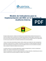 Modelo de Indicadores para La Implementación Del BSC en La Función de Auditoría Interna