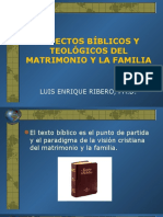 Fundamentos Bíblicos y Teológicos Del Matrimonio y La Flia