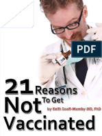 21 Reasons Not To Get Vaccinated by Keith Scott-Mumby
