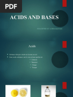 Acids and Bases