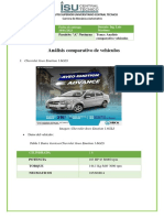 Analisis Comparativo de 2 Vehiculos ...