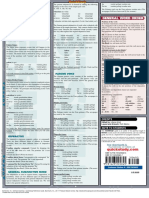 German Grammar QuickStudy Reference Guide - (PG 1 - 2)