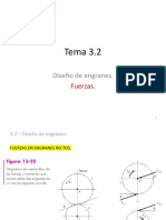 Tema 3.2 Diseño de Engranes Fuerzas