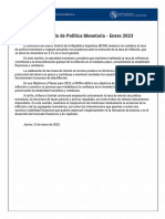 Tasa de Interés e Inflación