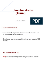 Linux Droit Utilisateur-Imp