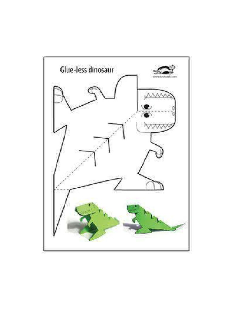 Dinosaur+Paper+Craft | PDF