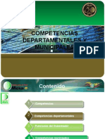 COMPETENCIAS DEPARTAMENTALES