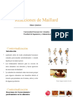 Exposición de Reacciones Maillard