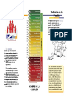 Folleto Prevencion de La Violencia