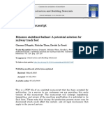 Accepted Manuscript - Bitumen Stabilized Ballast - A Potential Solution For Railway Track-Bed