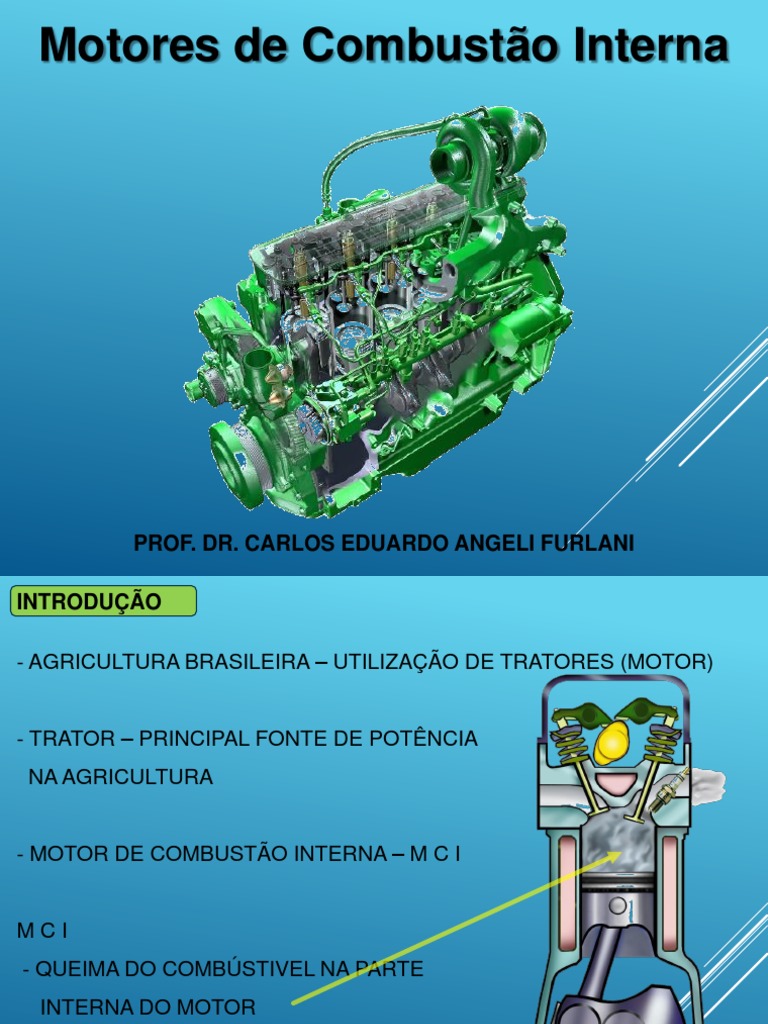 Motores de Combustao Interna | PDF | Motor de Combustão interna | Pistão