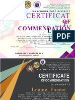 Certificate For Demo