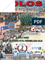 Cartel XVII Premios "Pico Peñamellera"