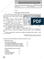 Ficha de Avaliação Diagnóstica - Português