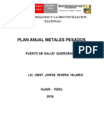 Plan Anual Metales Pesados